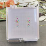 Lot de pierres calibrées (Saphirs jaunes, Spinelles roses et Tourmaline Paraiba)