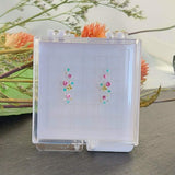 Lot de pierres calibrées (Saphirs jaunes, Spinelles roses et Tourmaline Paraiba)