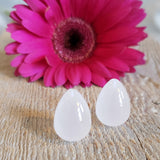 Pair of rock crystal, quartz