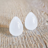 Pair of rock crystal, quartz