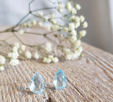 Sky Blue Topaz Briolettes - Pair