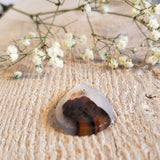 Agate du Montana, quartz