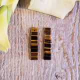 Tiger eye, quartz