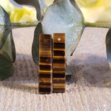 Tiger eye, quartz