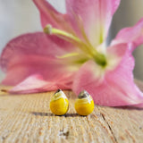 Bumblebee stone - Pair