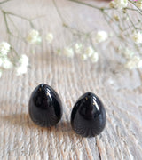 Pair of onyx, quartz