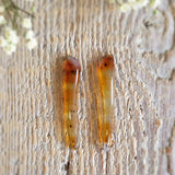 Agate du Montana, quartz - Paire
