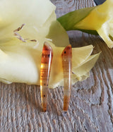 Agate du Montana, quartz - Paire
