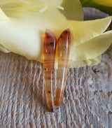 Agate du Montana, quartz - Paire