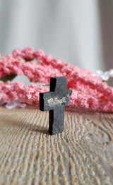 Slate and pyrite