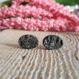 Slate and pyrite - Pair