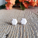 White chalcedony, quartz - Pair
