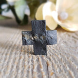 Slate and pyrite