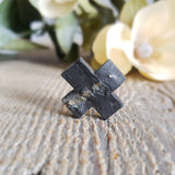 Slate and pyrite