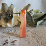 Carnelian, quartz