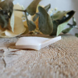 White chalcedony, quartz