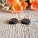 Slate and pyrite - Pair