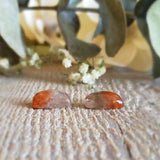 Quartz with iron oxide inclusions