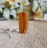 Agate paysage, quartz