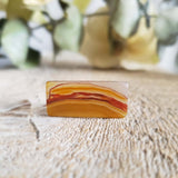 Agate paysage, quartz