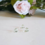 Prasiolite, quartz - Parcel of 3