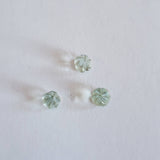 Prasiolite, quartz - Parcel of 3