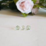 Prasiolite, quartz - Parcel of 3