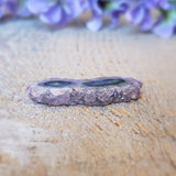 Tranche d'améthyste, quartz