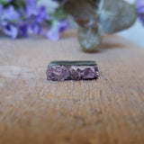 Tranche d'améthyste, quartz