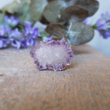 Tranche d'améthyste, quartz