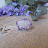 Tranche d'améthyste, quartz