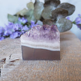 Tranche d'améthyste, quartz