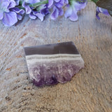 Tranche d'améthyste, quartz