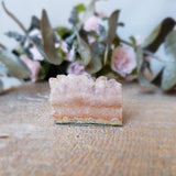 Tranche d'améthyste, quartz