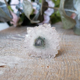 Tranche de quartz, quartz