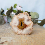Mocaite slice, quartz