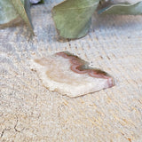 Amethyst slice, quartz