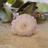 Amethyst slice, quartz