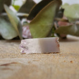 Amethyst slice, quartz