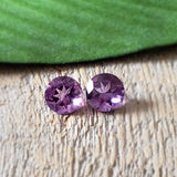 Amethyst, quartz - Pair
