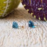 Topaz london blue - Pair