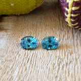 Topaz london blue - Pair