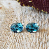 Topaz london blue - Pair