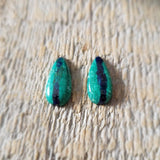 Azurite and malachite - Pair