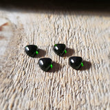Diopside chromifère- Lot de 4