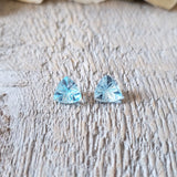 Topaze sky blue - Paire