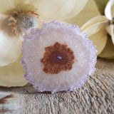 Fleur d'améthyste, quartz