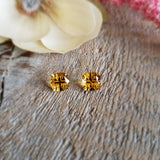 Citrine, quartz - Paire