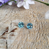 Topaze sky blue - Paire