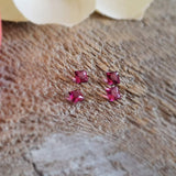 Tourmaline rubellite - Lot de 4